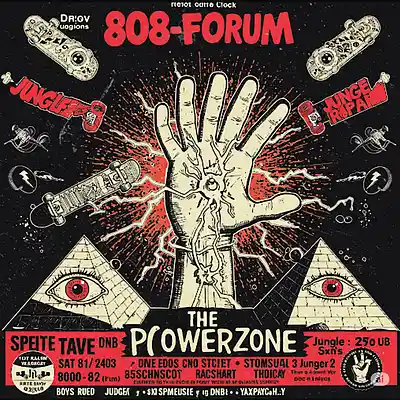 Picture for song 'The Power Zone 808Forum (Jungle, Drum and Bass)' by artist '808Forum'