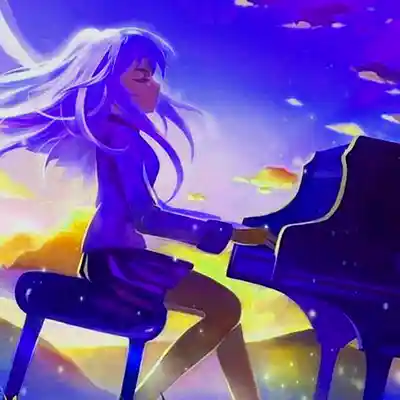 Picture for song '"Enchanted Piano" - Fantasy RPG Video Game Music' by artist 'Bijan the Music Composer'