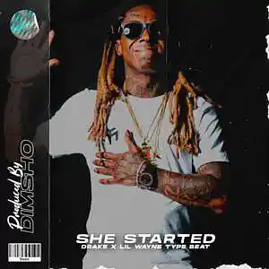 Picture for song 'She Started' by artist 'Dimsho Beats'