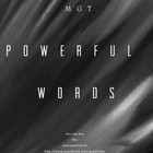 Picture for song 'Powerful Words' by artist 'goodvibez'