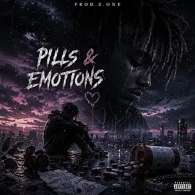 Picture for song 'Juice Wrld type beat - "Pills & Emotions"' by artist 'PROD Z.ONE'
