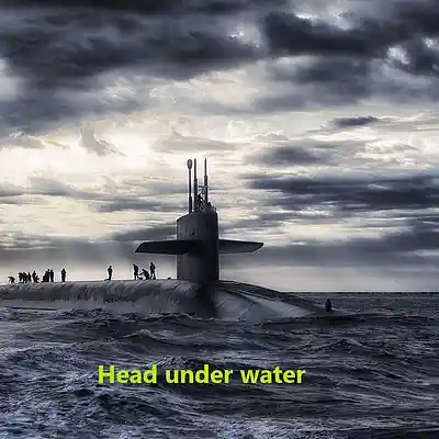 Picture for song 'head under water' by artist 'HuskY'