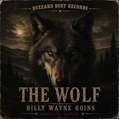 Picture for song 'The Wolf - Billy Wayne Goins' by artist 'Buzzard Dust Mixtapes'