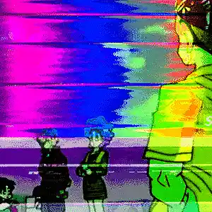 Picture for song 'texako + stoopidxool type beat ~ vaporwave saiyan!' by artist 'Sauce World'