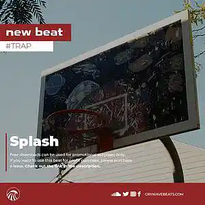 Picture for song '«Splash» (Chill Guitar Trap Type Beat)' by artist 'CRYWAVE.'