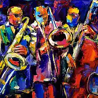 Picture for song 'Jazzy Club beat Prod SpazzJazz Music' by artist 'Word of Mouth Music'