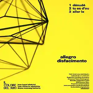 Picture for song 'tu es d'ou' by artist 'Il colore del buio'