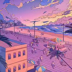 Picture for song 'Balcony Cat (FREE)' by artist 'haayouko'