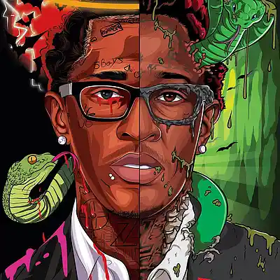 Picture for song 'Royalty -Young Thug x Gunna-' by artist 'J.I. Retro'