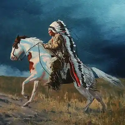 Song picture of 'The painted pony'