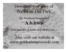 Picture for song 'Walks In The Park' by artist 'ABLewis'