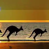 Picture for song 'Australia' by artist 'Peter Kosta's Galaxy Rock Band'