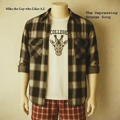 Picture for song 'The Depressing Grunge Song' by artist 'Mike The Guy Who Likes A.I.'
