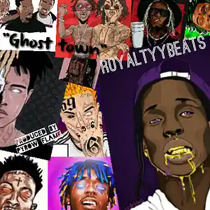 Picture for song 'Ghost town 134Bpm Produced by PyrowFlame' by artist 'Royaltyybeats'
