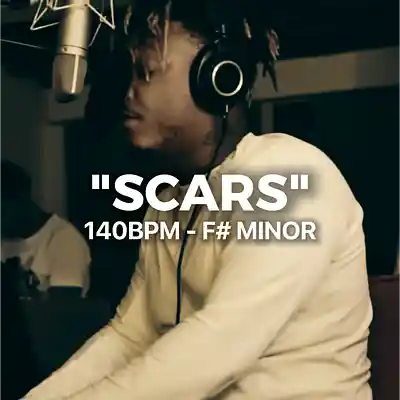 Picture for song 'Juice WRLD x The Kid LAROI - "SCARS"' by artist 'fourtySeven'