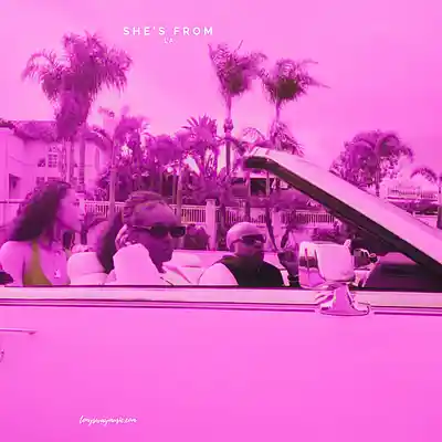 Picture for song 'She's From LA' by artist 'RNBSMOOVE'