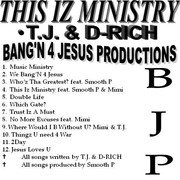 Picture for song 'Bonus Slow Jam' by artist 'BJP (BANG'N 4 JESUS PRODUCTIONS)'