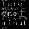 Picture for song 'here one minute' by artist 'attack of the sloth'