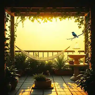Picture for song 'Life Is Better In The Garden (AI cover)' by artist 'Geoffrey Orbegoso'