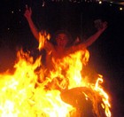 Picture for song 'Big Fire' by artist 'The Man Frum Hell?'
