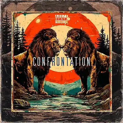 Picture for song 'Confrontation_84bpm_FSharpMin' by artist 'AquZe Beatz'
