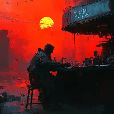 Picture for song '"EVIL"' by artist 'NOWAYDAFLY'