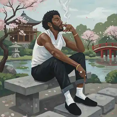 Picture for song '[Isaiah Rashad] KYOTO - melodic zen rap beat' by artist 'Petrofsky Beats'