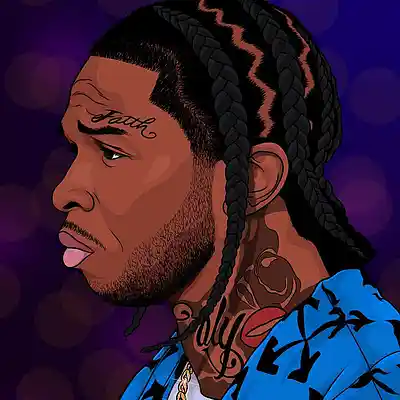 Picture for song 'Raw & Smooth (Pop Smoke NY Drill Type Beat) 892' by artist 'DJ Untouchable'