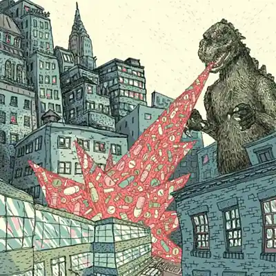 Picture for song '90s BOOM BAP x JOEY BADA$$ TYPE BEAT - "GODZILLA"' by artist 'younghezi'