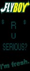 Picture for song 'R U SERIOUS?' by artist 'Atlanta Boi DG'