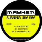 Picture for song 'BURNING LIKE FIRE' by artist 'Col M (UK)'