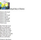 Picture for song '183rd key Christ' by artist 'Ken Nunoo'