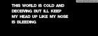 Picture for song '*NEW* THE WORLD IS COLD' by artist 'NikeThaHitmaker'