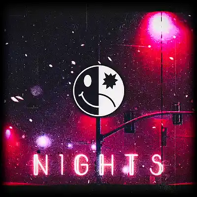 Picture for song '" N 1 G H T S "' by artist 'B L A C K W 3 L L'
