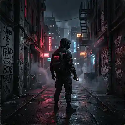 Picture for song 'Dark Modern Trap Beat - Street Law - 2026' by artist 'KodexBeatz'