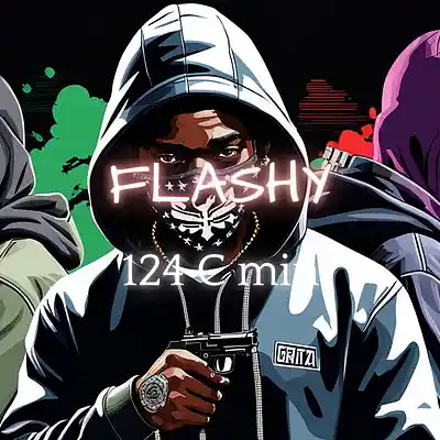 Picture for song 'Flashy - Hard trap' by artist 'blackhole'