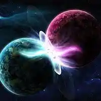 Picture for song 'colliding worlds' by artist 'leshombres'