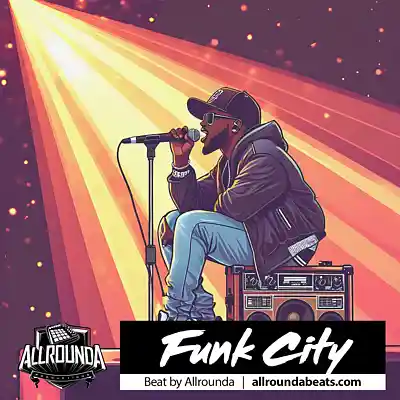 Picture for song 'FUNK CITY - (Inspiring Boom Bap Hip Hop Beat)' by artist 'ALLROUNDA Productions'