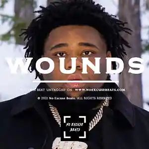 Picture for song 'Rod Wave "Wounds" BUY 2 GET 1 FREE' by artist 'No Excuse Beats'