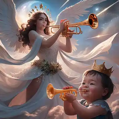 Picture for song 'Trumpet Of Goddess Or Child's Toot?' by artist 'Andrew N Project'