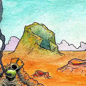 Picture for song 'Crash Landing' by artist 'Black Chalk'