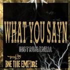 Picture for song '13. What You SayN Instrumental' by artist 'BNE THE EMPIRE'