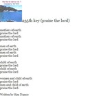 Picture for song '235th key praise the Lord' by artist 'Ken Nunoo'