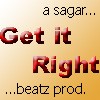 Picture for song 'Get It Right' by artist 'Sagarbeatz'