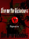 Picture for song 'Give me the wickedness' by artist 'Spax'