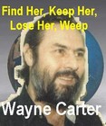 Picture for song 'FIND HER, KEEP HER, LOSE HER, WEEP - Wayne Carter' by artist 'Spud Martin sample'