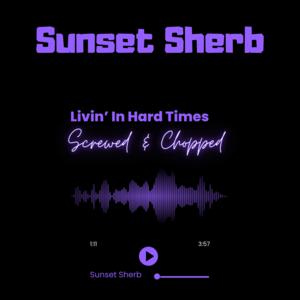 Picture for song 'Livin' In Hard Times (Screwed & Chopped)' by artist 'Sunset Sherb (US)'