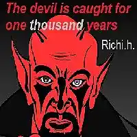 Picture for song 'The devil is caught for one thousand years' by artist 'Richi.h.'