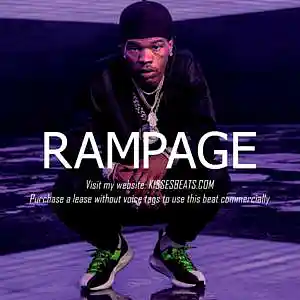 Picture for song 'RAMPAGE (Lil Baby Type Beat/BUY 2 GET 1 FREE)' by artist 'Kisses Beats'
