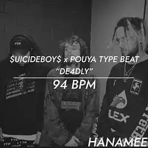 Picture for song '$UICIDEBOY$ x POUYA TYPE BEAT "DE4DLY"' by artist 'Hanamee'